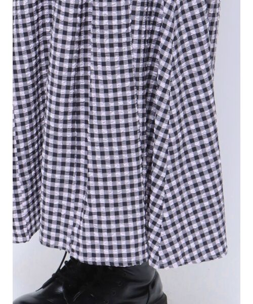 jouetie（ジュエティ）の「BIGカラータックワンピース（ワンピース・レディース・ブラック/パープル/ブラウン・MEDIUM）」の11枚目の写真