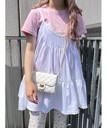 WC | ボリュームキャミミニワンピース(ワンピース)