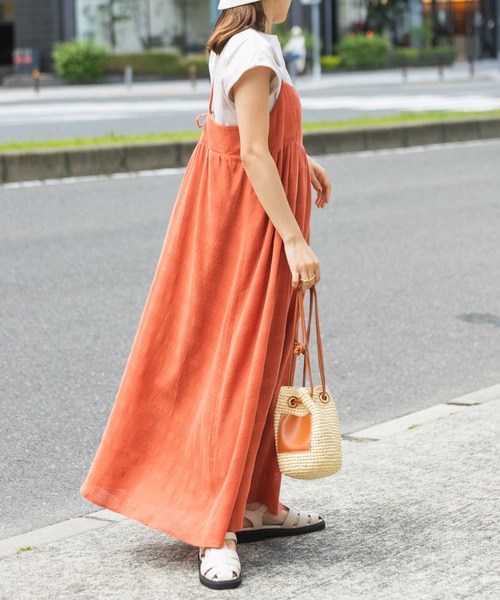 SENSE OF PLACE by URBAN RESEARCH（センスオブプレイスバイアーバンリサーチ）の「ペーパーショルダーバッグ（ショルダーバッグ・レディース・ブラック/ベージュ・ONE）」の9枚目の写真