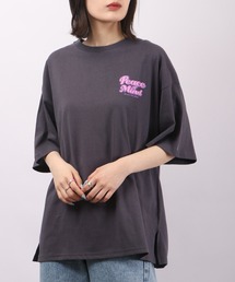 spiritoso Peace Mind ロゴプリント 半袖Tシャツ