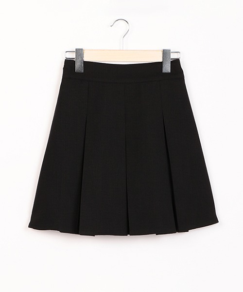 LOVETOXIC（ラブトキシック）の「ツイードボックスプリーツスカパン（スカート・キッズ・ブラック/ラベンダー・S/M/L）」の16枚目の写真