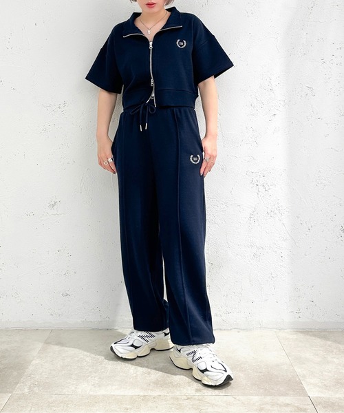 apres jour mignon(アプレジュールミニョン)の「クロップドWZIP【ZOZOTOWN限定アイテム】【SETUP着用可能】(カーディガン/ボレロ・レディース・ナチュラル/ブルー/ネイビー・フリー/X-LARGE)」の21枚目の写真