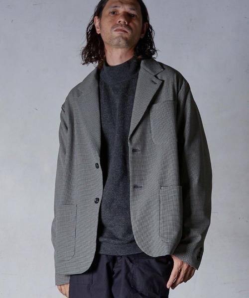EGO TRIPPING(エゴトリッピング)の「mj9377- CRAFTMAN JACKET ジャケット(テーラードジャケット・メンズ・グレー系その他/ネイビー・48(L)/46(M))」の12枚目の写真
