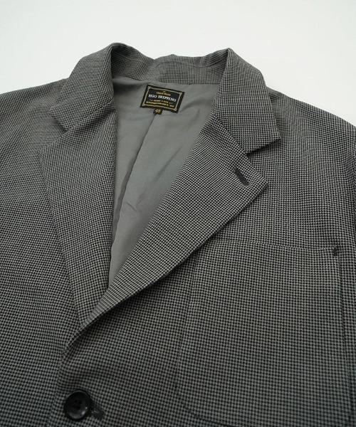 EGO TRIPPING(エゴトリッピング)の「mj9377- CRAFTMAN JACKET ジャケット(テーラードジャケット・メンズ・グレー系その他/ネイビー・48(L)/46(M))」の4枚目の写真