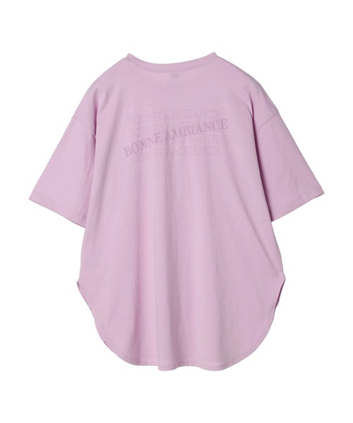 AMERICAN HOLIC（アメリカンホリック）の「ポケット付きロゴカットチュニック（チュニック・レディース・ピンク/チャコールグレー/オフホワイト・L/M）」の16枚目の写真