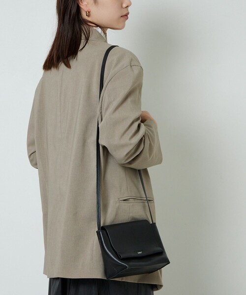 Aresense（アーセンス）の「Aresense/アーセンス ウォッシャブルダブルジャケット（テーラードジャケット・レディース・ブラック/ベージュ・38/36）」の12枚目の写真