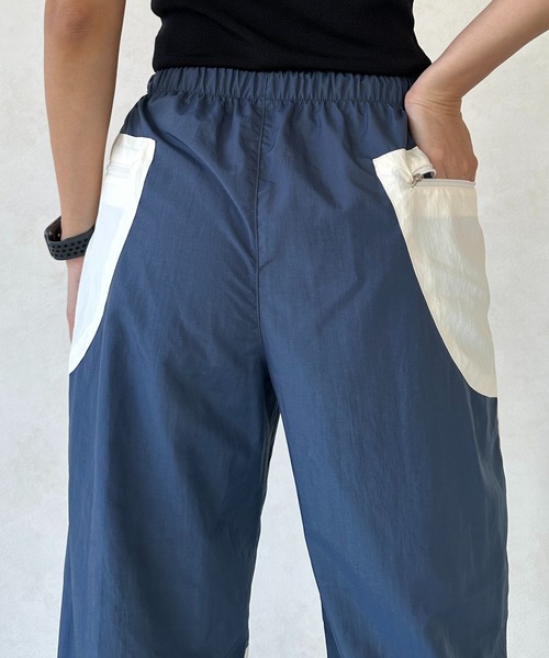 casane（カサネ）の「2wayバイカラーパンツ（その他パンツ・レディース・ブルー/ブラック・FREE）」の14枚目の写真