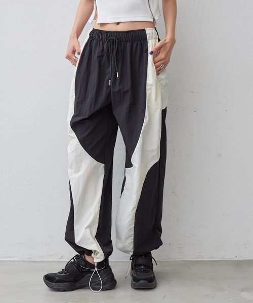 casane（カサネ）の「2wayバイカラーパンツ（その他パンツ・レディース・ブルー/ブラック・FREE）」の22枚目の写真