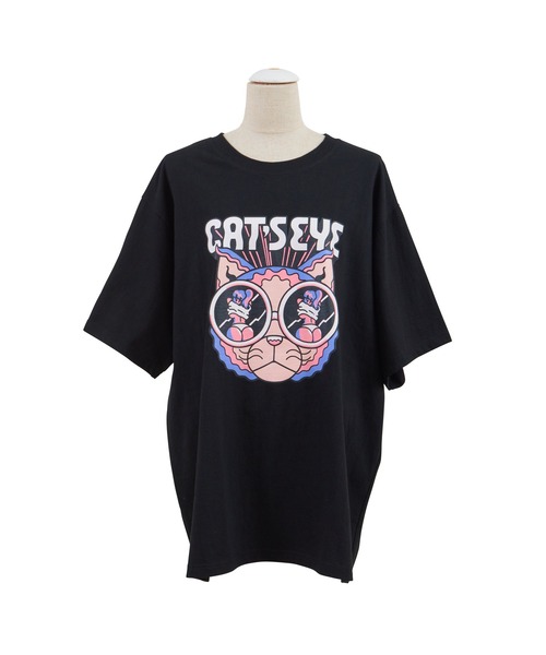 CAT'S EYEビッグTシャツ（Tシャツ/カットソー）｜PUNYUS