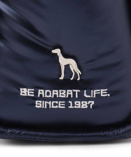 adabat（アダバット）の「【保冷機能】ふわふわ ボーダーデザイン カートバッグ（ハンドバッグ・レディース・ホワイト系3/シルバー系2・00）」の13枚目の写真