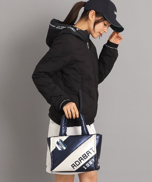 adabat（アダバット）の「【保冷機能】ふわふわ ボーダーデザイン カートバッグ（ハンドバッグ・レディース・ホワイト系3/シルバー系2・00）」の17枚目の写真