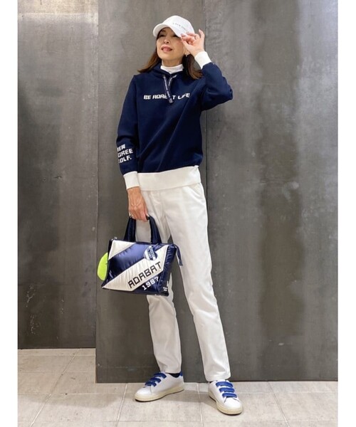 adabat（アダバット）の「【保冷機能】ふわふわ ボーダーデザイン カートバッグ（ハンドバッグ・レディース・ホワイト系3/シルバー系2・00）」の20枚目の写真