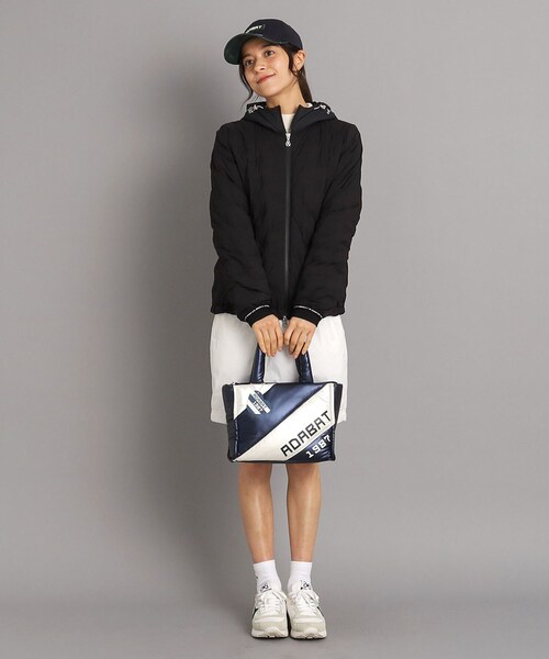 adabat（アダバット）の「【保冷機能】ふわふわ ボーダーデザイン カートバッグ（ハンドバッグ・レディース・ホワイト系3/シルバー系2・00）」の22枚目の写真