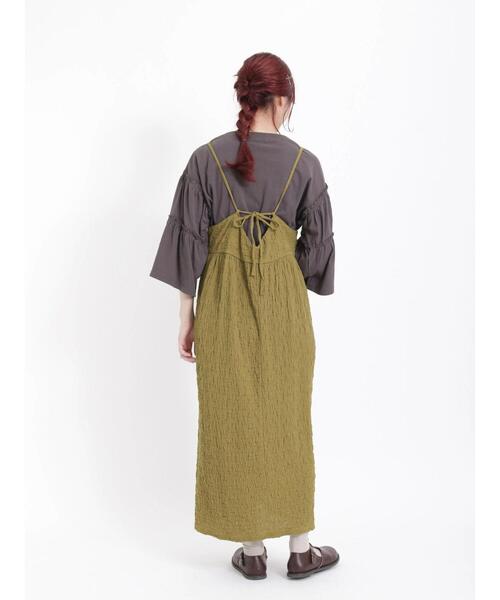 新品　SM2☆カットジャカードキャミワンピース Samansa Mos2（サマンサ モスモス）の「カットジャカードキャミ