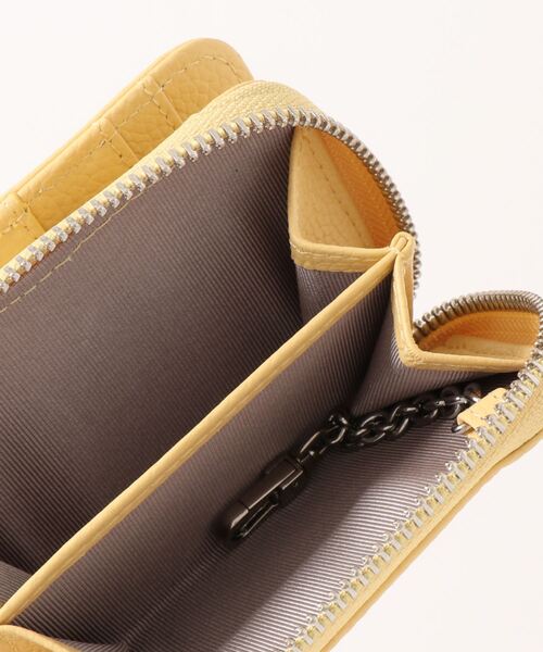 Beau're（ヴュレ）の「牛革ミニマムウォレット（財布・レディース・ブルー/イエロー/ベージュ/アイボリー・フリー）」の10枚目の写真