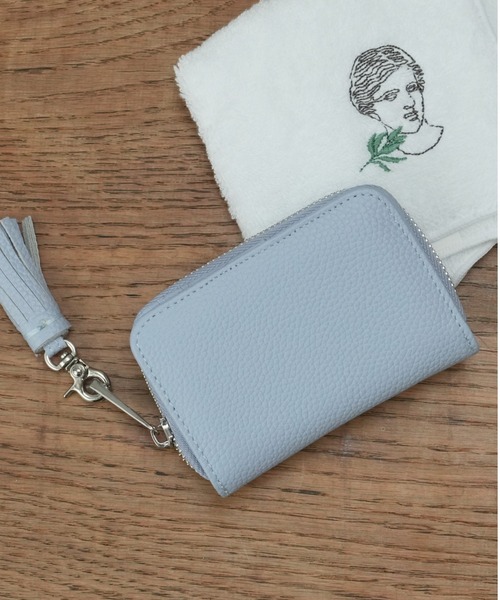 Beau're（ヴュレ）の「牛革ミニマムウォレット（財布・レディース・ブルー/イエロー/ベージュ/アイボリー・フリー）」の4枚目の写真