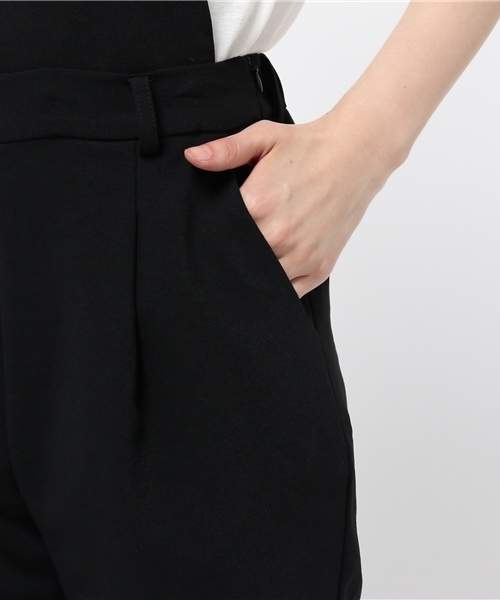 OUTLET(アウトレット)の「【CAPRICIEUX LE'MAGE】キレイメサロペット(サロペット/オーバーオール・レディース・ブラック/グレイッシュベージュ・FREE)」の8枚目の写真