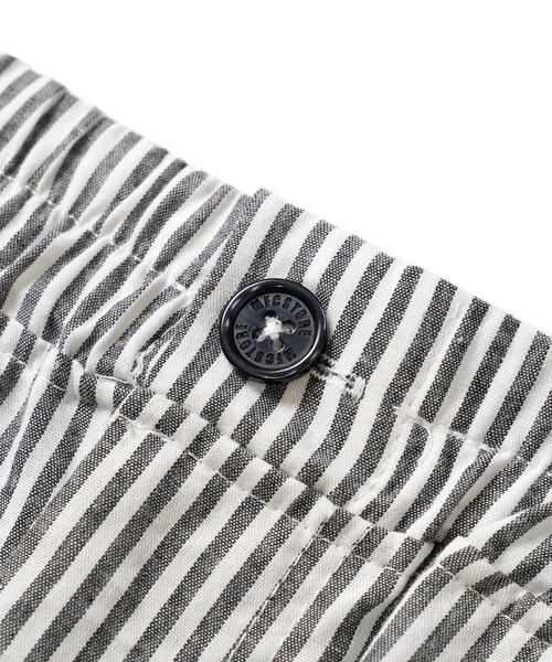 MFC STORE（エムエフシーストア）の「MFC STORE 「DOBON」6P 9L SEERSUCKER PANTS（その他パンツ・メンズ・ストライプ/ブラック・S/M/L/XL）」の13枚目の写真