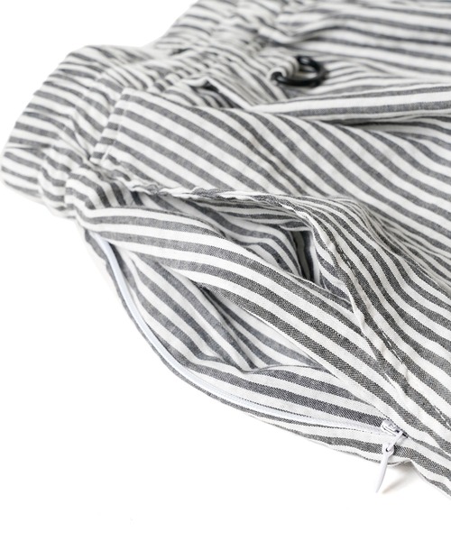 MFC STORE（エムエフシーストア）の「MFC STORE 「DOBON」6P 9L SEERSUCKER PANTS（その他パンツ・メンズ・ストライプ/ブラック・S/M/L/XL）」の21枚目の写真