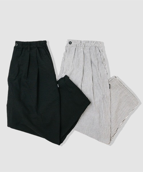 MFC STORE（エムエフシーストア）の「MFC STORE 「DOBON」6P 9L SEERSUCKER PANTS（その他パンツ・メンズ・ストライプ/ブラック・S/M/L/XL）」の9枚目の写真