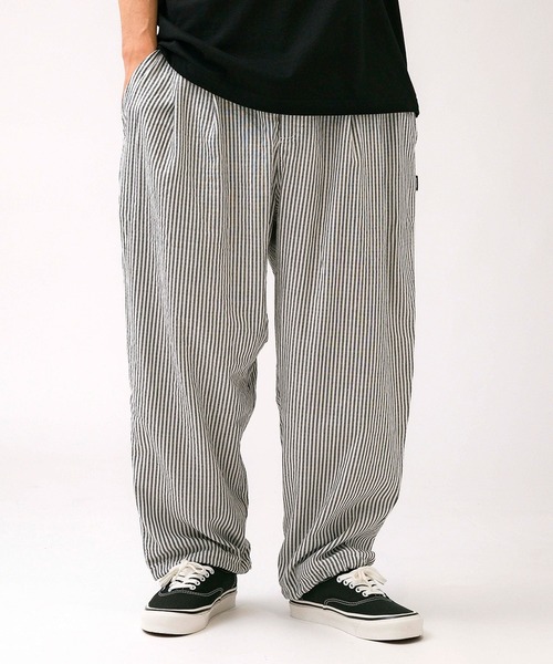 MFC STORE（エムエフシーストア）の「MFC STORE 「DOBON」6P 9L SEERSUCKER PANTS（その他パンツ・メンズ・ストライプ/ブラック・S/M/L/XL）」の22枚目の写真