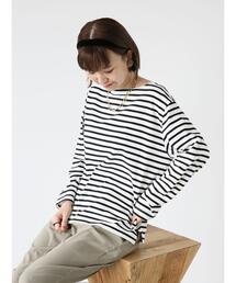 Lugnoncure | ボーダーTシャツ(Tシャツ/カットソー)