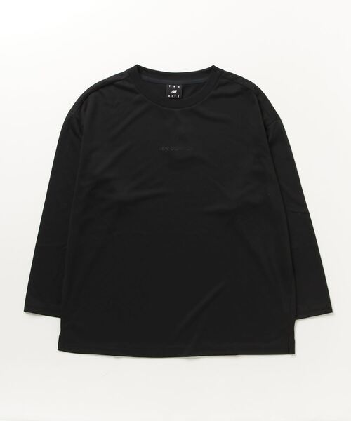 NEW BALANCE(ニューバランス)の「【別注】ニューバランス New Balance THE CITYロングスリーブTシャツ_ 限定コラボ(Tシャツ/カットソー・レディース・スモークピンク/ブラック/ホワイト・XL/M/S/L)」の2枚目の写真