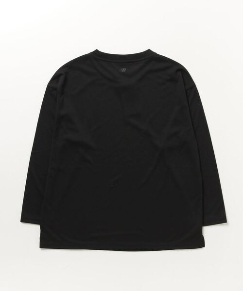 NEW BALANCE(ニューバランス)の「【別注】ニューバランス New Balance THE CITYロングスリーブTシャツ_ 限定コラボ(Tシャツ/カットソー・レディース・スモークピンク/ブラック/ホワイト・XL/M/S/L)」の4枚目の写真