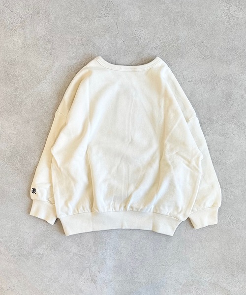 MARKEY'S（マーキーズ）の「【大人の図鑑(R)】名画プリントトレーナー（80～150cm）（スウェット・キッズ・チャコール/オフホワイト/ベージュ・140/90/150/100/80/120/130/110）」の5枚目の写真