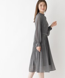 index | 柄アソートプリーツワンピース【洗濯機洗い可】(ワンピース)
