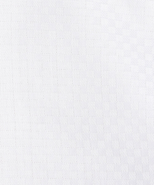 COMME CA ISM（コムサイズム）の「市松柄ドビー イージーケア ドレスシャツ（ビジネスシャツ・メンズ・ホワイト/ネイビー・MEDIUM/LARGE/SMALL/X-LARGE）」の15枚目の写真