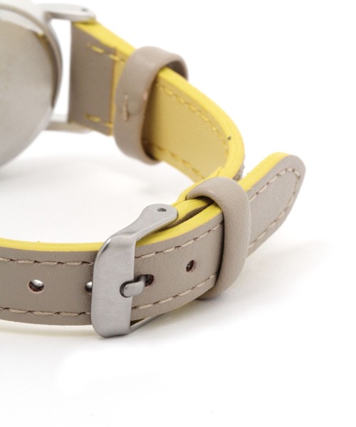 studio CLIP（スタディオクリップ）の「ブレスレット付きサークルウォッチ（アナログ腕時計・レディース・アイボリー/ブラウン/ライトグレー・FREE）」の13枚目の写真