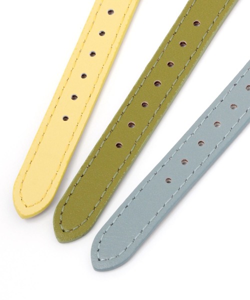 studio CLIP（スタディオクリップ）の「ブレスレット付きサークルウォッチ（アナログ腕時計・レディース・アイボリー/ブラウン/ライトグレー・FREE）」の8枚目の写真