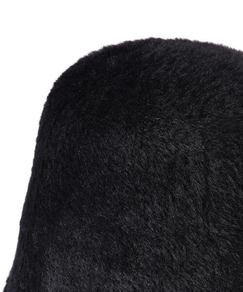 NATURAL BEAUTY BASIC（ナチュラルビューティーベーシック）の「【sweet11月号掲載】シャギーベルハット（ハット・レディース・ブラック/グレー・FREE）」の13枚目の写真