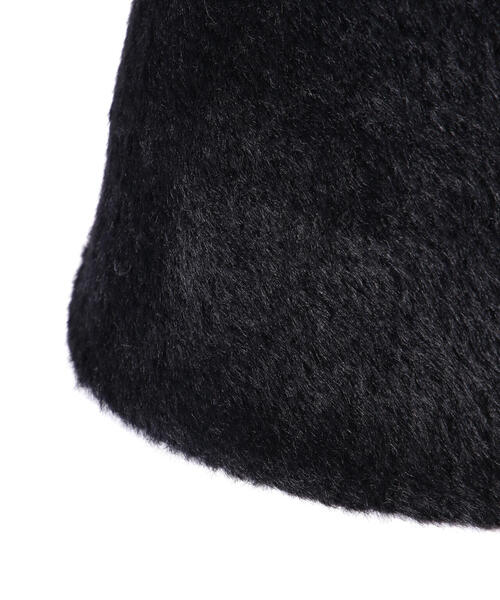 NATURAL BEAUTY BASIC（ナチュラルビューティーベーシック）の「【sweet11月号掲載】シャギーベルハット（ハット・レディース・ブラック/グレー・FREE）」の14枚目の写真