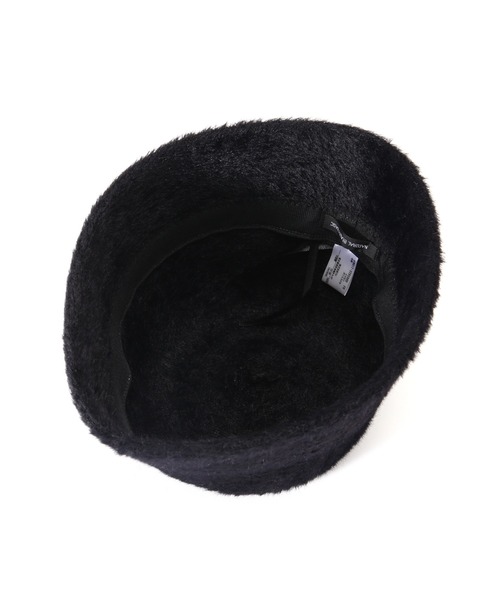 NATURAL BEAUTY BASIC（ナチュラルビューティーベーシック）の「【sweet11月号掲載】シャギーベルハット（ハット・レディース・ブラック/グレー・FREE）」の4枚目の写真