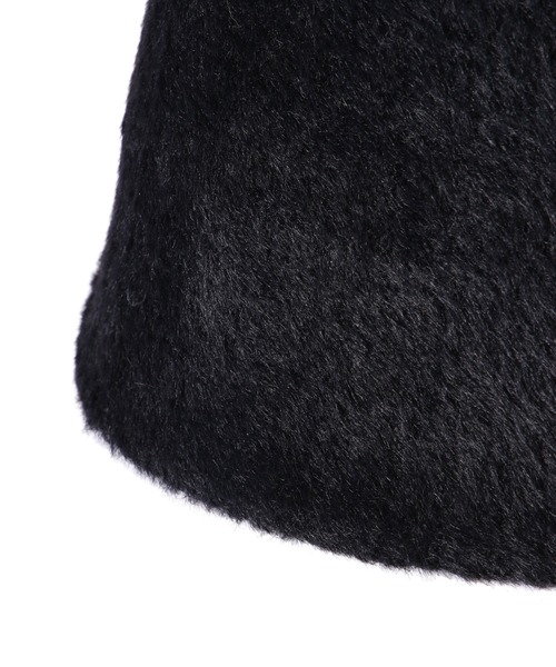 NATURAL BEAUTY BASIC（ナチュラルビューティーベーシック）の「【sweet11月号掲載】シャギーベルハット（ハット・レディース・ブラック/グレー・FREE）」の8枚目の写真