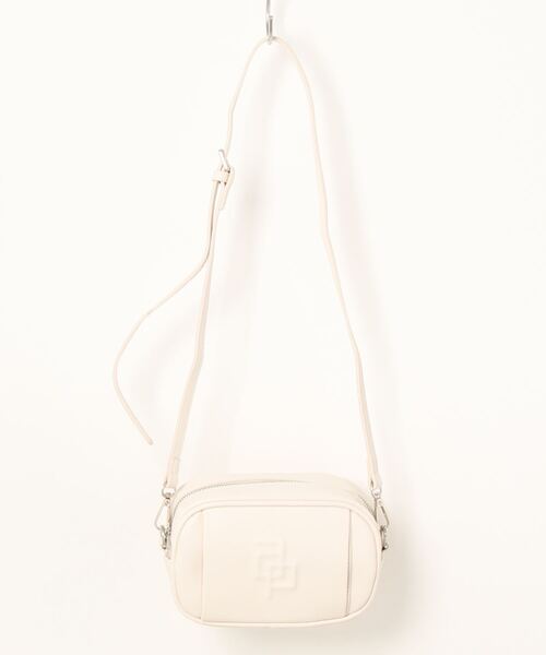 ANAP（アナップ）の「エンボスロゴスクエアバッグ（ショルダーバッグ・レディース・アイボリー/ブラック・FREE）」の22枚目の写真