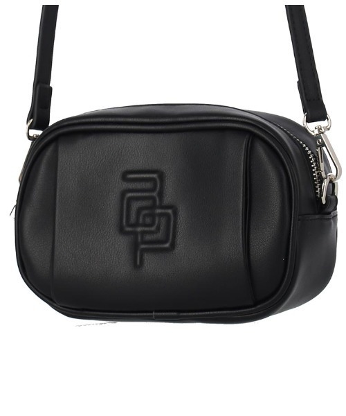 ANAP（アナップ）の「エンボスロゴスクエアバッグ（ショルダーバッグ・レディース・アイボリー/ブラック・FREE）」の4枚目の写真