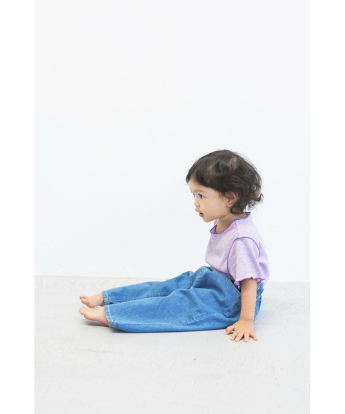 ooju（オージュ）の「【入荷禁止】【ooju】オージュジーンズ（デニムパンツ・キッズ・グレー/ネイビー・1/4/2/3）」の4枚目の写真