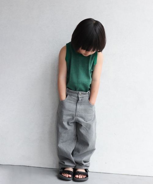 ooju（オージュ）の「【入荷禁止】【ooju】オージュジーンズ（デニムパンツ・キッズ・グレー/ネイビー・1/4/2/3）」の19枚目の写真