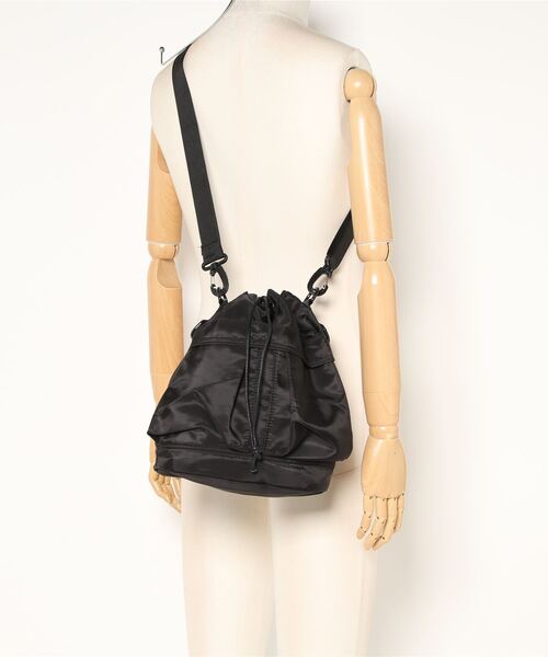 macaroni edge（マカロニエッジ）の「〈macaroni edge/マカロニエッジ〉ナイロン ショルダー2WAYバッグ（ショルダーバッグ・メンズ・カーキ/ホワイト/ブラック・ONE SIZE）」の8枚目の写真