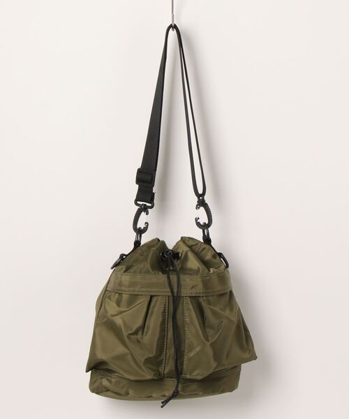 macaroni edge（マカロニエッジ）の「〈macaroni edge/マカロニエッジ〉ナイロン ショルダー2WAYバッグ（ショルダーバッグ・メンズ・カーキ/ホワイト/ブラック・ONE SIZE）」の19枚目の写真