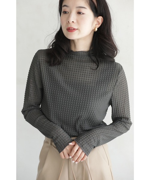 重ね着の新しい可能性」 ぽこぽこインナー（Tシャツ/カットソー
