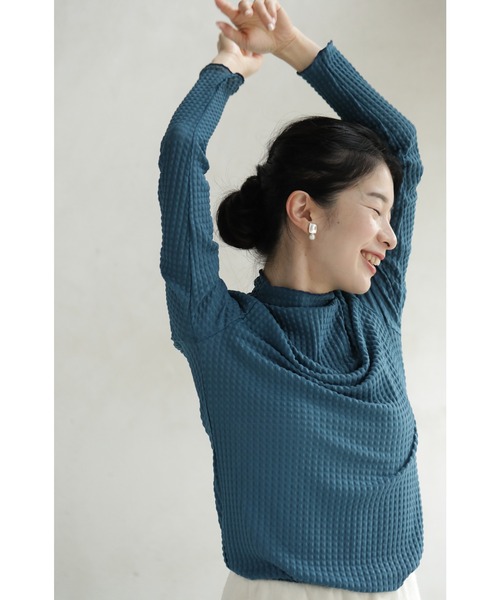 tシャツ 「重ね着の新しい可能性」 ぽこぽこインナー レディース 重ね着の新しい可能性」 ぽこぽこインナー（Tシャツ/カットソー
