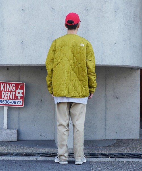 THE NORTH FACE(ザノースフェイス)の「【 海外流通モデル 】 THE NORTH FACE / ザ ノースフェイス AMPATO QUILTED LINER キルトライナー ジャケット(ノーカラージャケット・メンズ・ブラック/グリーン系その他/ブラウン・SMALL/MEDIUM/LARGE/X-LARGE/XX-LARGE)」の7枚目の写真