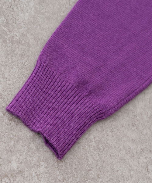 BRICK & SONS（ブリックアンドサンズ）の「ファインゲージタートルネックニット（ニット/セーター・メンズ・グリーン/ブラック/オレンジ/ライトグレー/パープル/ブルー・L/S/M）」の20枚目の写真