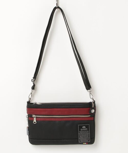 PUレザー ミニショルダーバッグ（ショルダーバッグ）｜MADDEN EQUIPMENT（メデン イクイップメント）