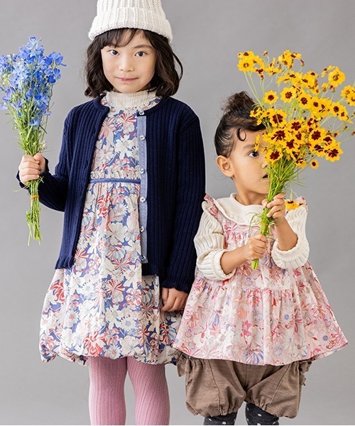 sense of wonder（センスオブワンダー）の「リボンバルーンパンツ【日本製】（スウェットパンツ・キッズ・ピンク/ブラウン系その他・120cm/80ｃｍ/100cm/90cm/110cm）」の13枚目の写真