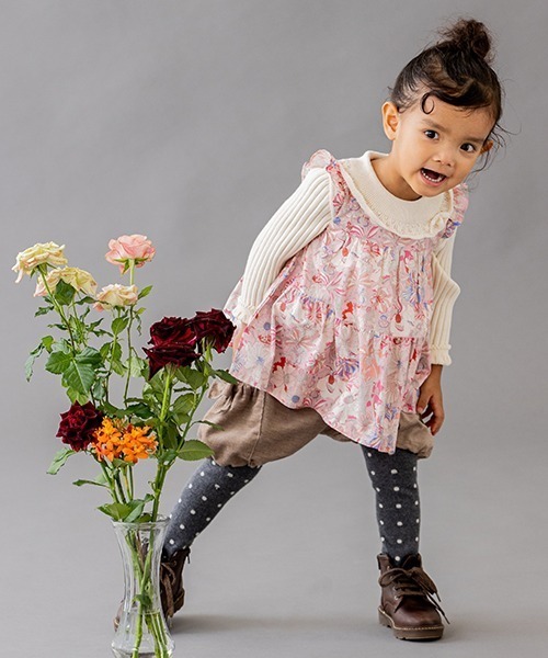 sense of wonder（センスオブワンダー）の「リボンバルーンパンツ【日本製】（スウェットパンツ・キッズ・ピンク/ブラウン系その他・120cm/80ｃｍ/100cm/90cm/110cm）」の12枚目の写真